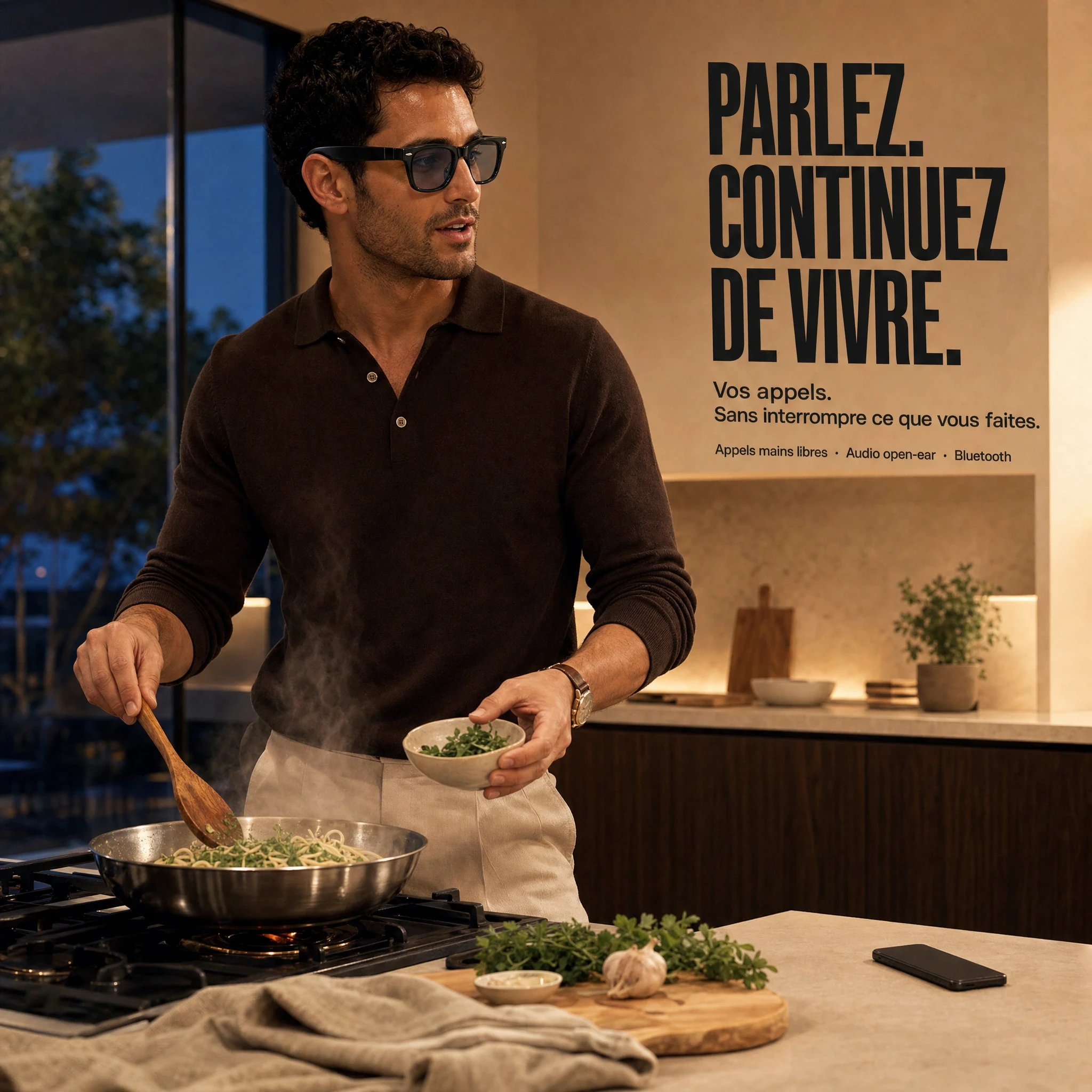 Move Shift — Lunettes intelligentes à teinte adaptative